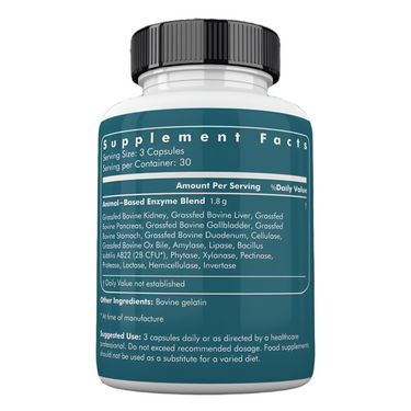 Ancestral Supplements - Digestive Enzymes (90 caps / 30 servings)